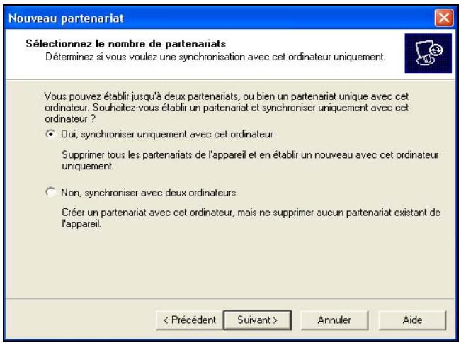 HP IPAQ HW6515 - Comment faire pour creer un partenariat ActiveSync ? - 3