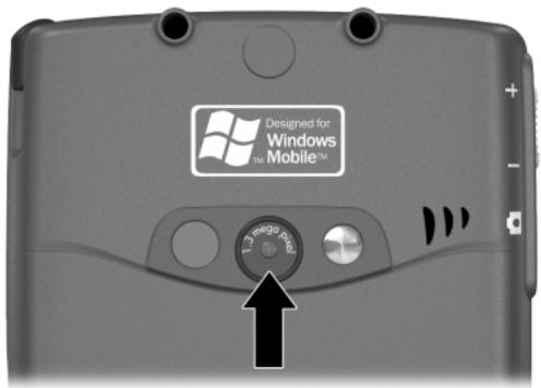 HP IPAQ HW6515 - Comment faire pour prendre et envoyer des photos avec l'appareil photo numérique intégré ? - 2