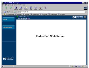 HP JETDIRECT EX PLUS - Configurez la carte pour une exploitation en réseau. - 3