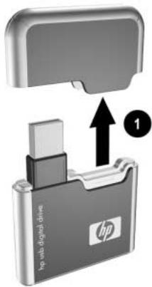 HP USB DIGITAL DRIVE - SD-geheugenkaart installeren - 1