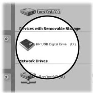 HP USB DIGITAL DRIVE - Toegang tot de digitale USB-drive verkrijgen - 1