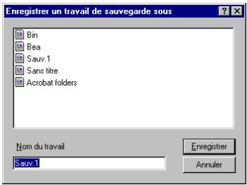 HP COLORADO 14GB TRAVAN DRIVE - Utilisation des travaux de sauvegarde - 2