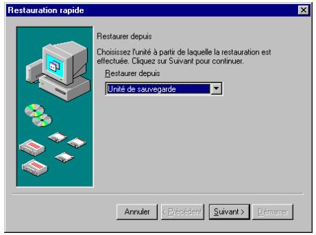 HP COLORADO 5GB TRAVAN DRIVE - Paramètres de restauration par défaut - 1