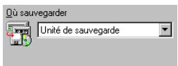 HP COLORADO 5GB TRAVAN DRIVE - Utilisation de la fenêtre Sauvegarder - 2