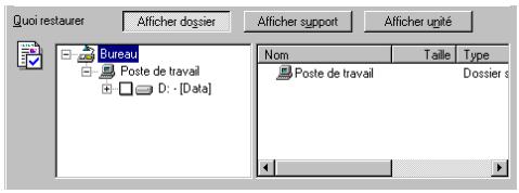 HP COLORADO 5GB TRAVAN DRIVE - Affichages des fichiers - 1