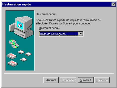 HP COLORADO 5GB TRAVAN DRIVE - Restauration rapide - 1