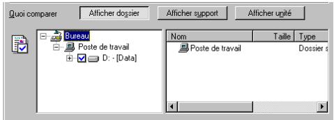 HP COLORADO 5GB TRAVAN DRIVE - Utilisation de la fenêtre Comparator - 2