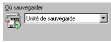 HP COLORADO 5GB TRAVAN DRIVE - Où sauvegarder - 1