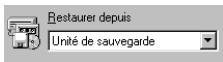 HP COLORADO 5GB TRAVAN DRIVE - Restaurer depuis - 1