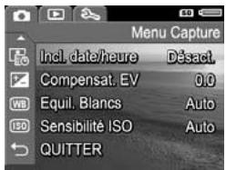 HP E317 - Utilisation du Menu Capture - 2