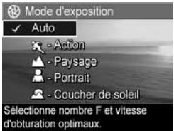 HP E317 - Modes de prises de vue - 1