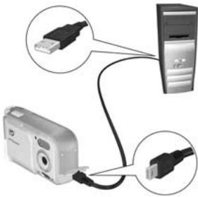 HP E317 - Transfert d'images vers l'ordinateur - 1