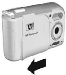 HP E317 - Mise sous tension de l'appareil photo - 1