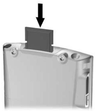 HP IPAQ H1900 POCKET PC - Installation d'une carte d'extension - 1