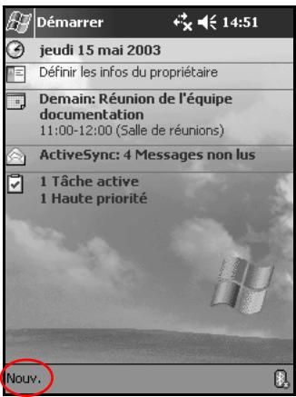 HP IPAQ H2200 - Création d'informations - 1