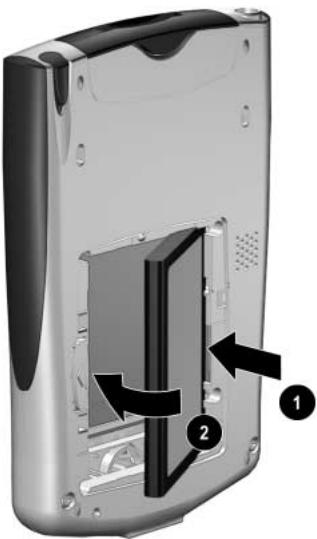 HP IPAQ H2200 - Installation de la batterie - 2