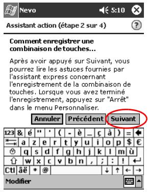 HP IPAQ H3900 - Appuyez sur Suivant. - 1