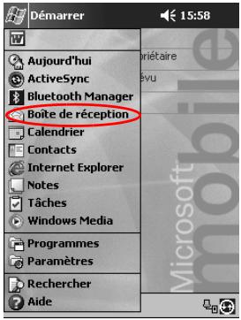 HP IPAQ H3900 - Creation et envoi de messages - 1