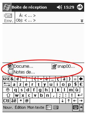HP IPAQ H3900 - Appuyez sur Édition. - 3