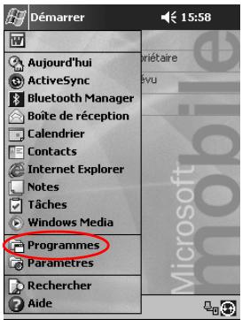HP IPAQ H3900 - Ouverture d'une presentation - 1