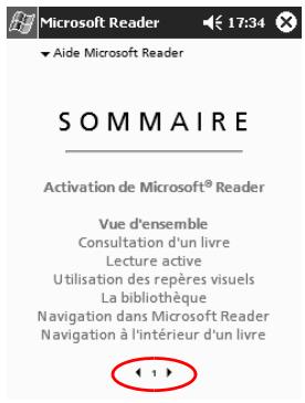 HP IPAQ H3900 - Appuyez sur Microsoft Reader. - 3