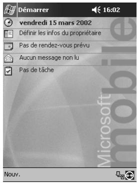 HP IPAQ H3900 - Modifications des informations - 1