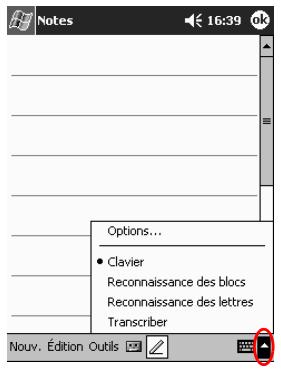 HP IPAQ H3900 - Saisie à l'aide du stylet et de la reconnaissance des blocs - 1