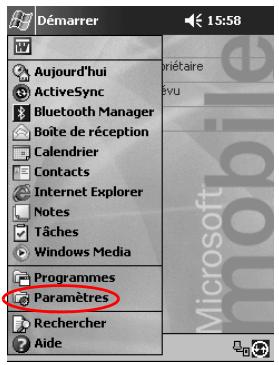 HP IPAQ H3900 - Modification des options de suggestion de mots - 1
