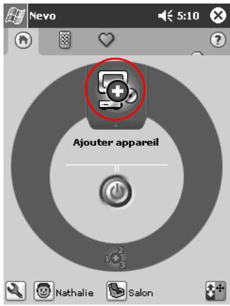 HP IPAQ H3900 - Mise sous tension d'un périphérique - 1