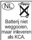 HP IPAQ H5500 - Avertissement relatif à la batterie - 3