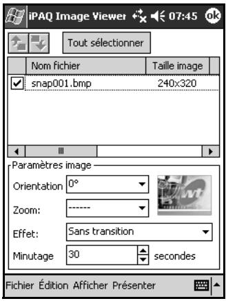 HP IPAQ H5500 - Creation d'une presentation - 1