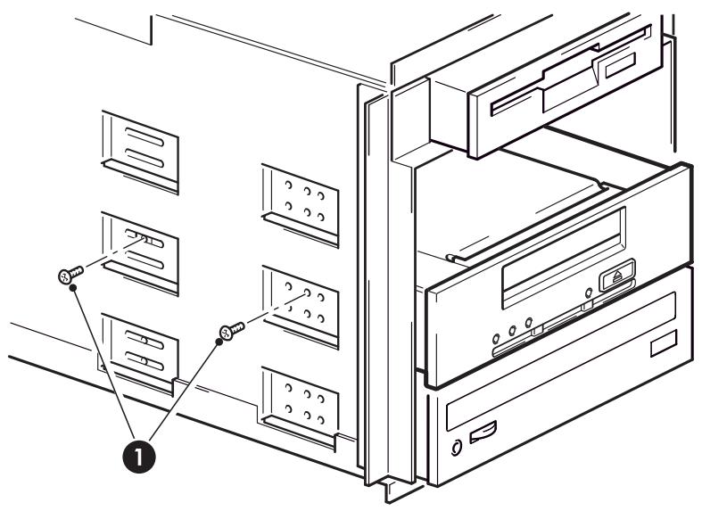 HP STORAGEWORKS DAT 160 SAS TAPE DRIVE - Fixation de l'unité - 2