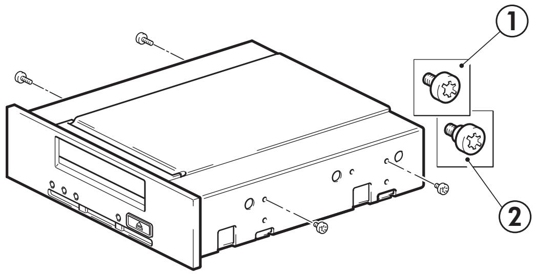 HP STORAGEWORKS DAT 24 USB TAPE DRIVE - Vis de montage - 1