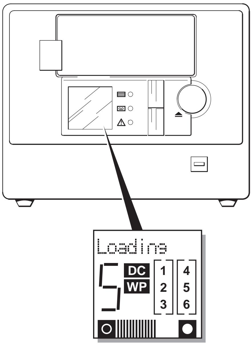 HP STORAGEWORKS DAT 40X6 TAPE AUTOLOADER - Bouton de selection - 1