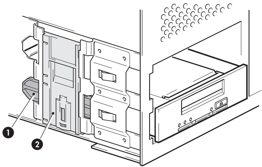 HP STORAGEWORKS DAT 72 SCSI TAPE DRIVE - Matériel de montage (HP ProLiant) - 1