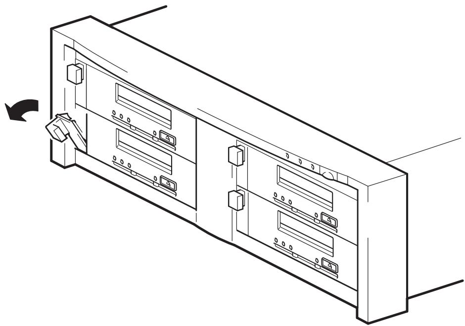 HP STORAGEWORKS DAT 72 SCSI TAPE DRIVE - Remplacement du lecteur - 1