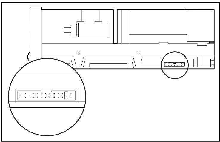 HP STORAGEWORKS DLT 40/80 TAPE ARRAY - Alimentation de la terminaison - 1