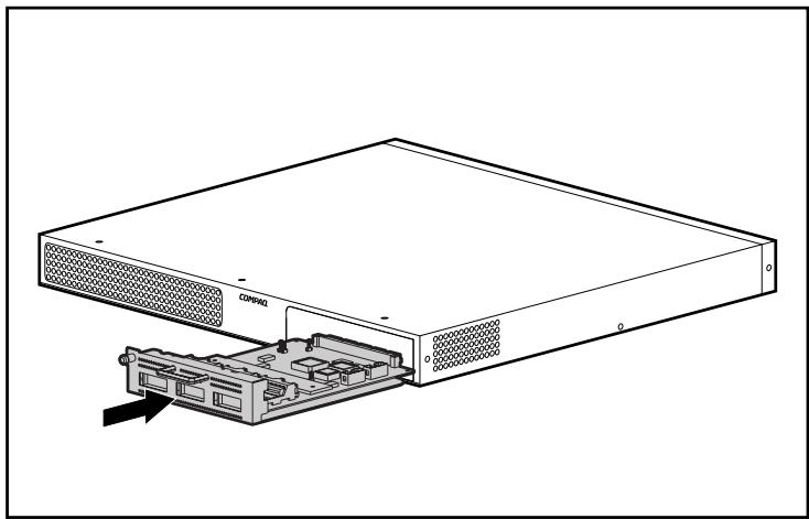 HP STORAGEWORKS FIBRE CHANNEL SWITCHES - Début de l'installation - 2