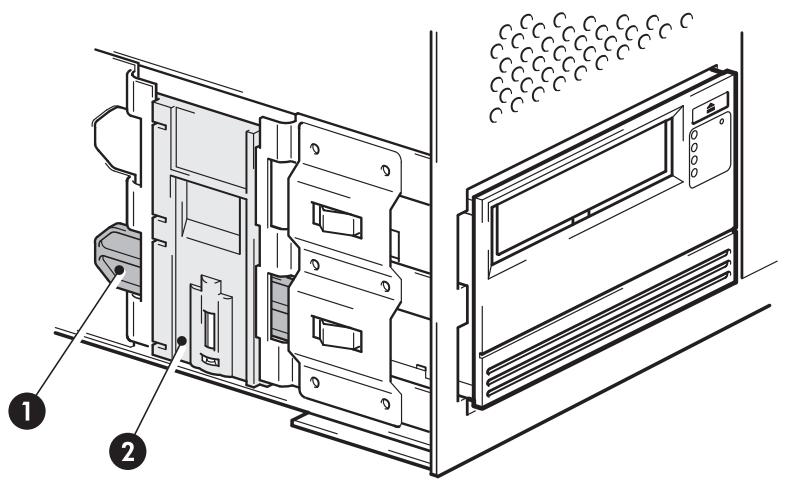 HP STORAGEWORKS LTO-4 ULTRIUM 1840 TAPE DRIVE - Fixation avec matériel de montage (HP ProLiant) - 1