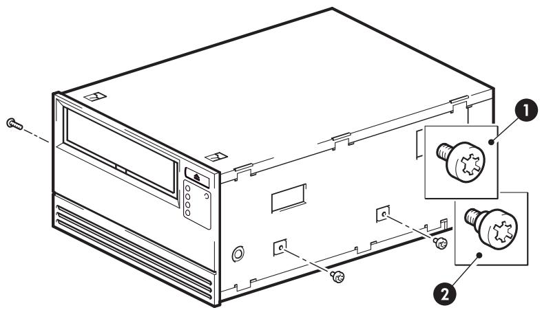 HP STORAGEWORKS LTO-4 ULTRIUM 1840 TAPE DRIVE - Vis de montage - 1