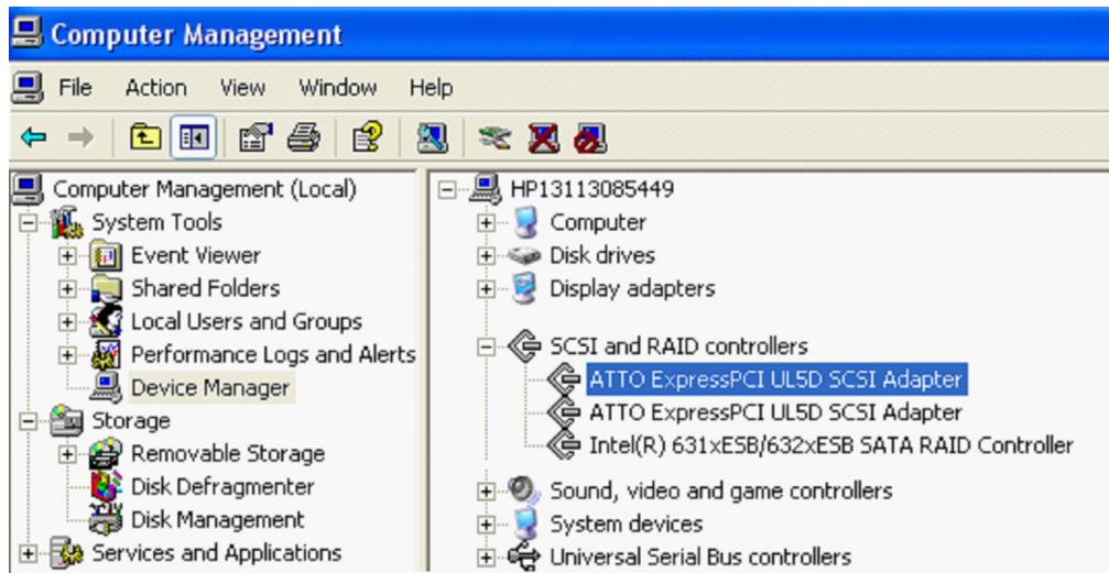 HP STORAGEWORKS PCI-E U320 SCSI HOST BUS ADAPTER - Résolution des problèmes de l'installation Windows - 1