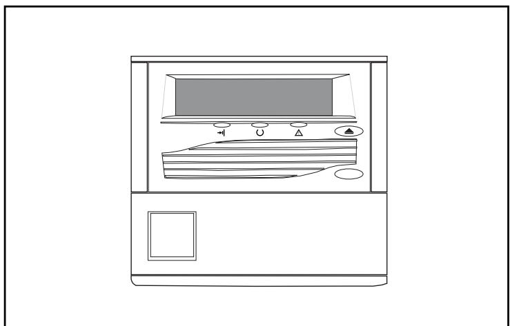 HP STORAGEWORKS SDLT 220 TAPE ARRAY - Voyants et boutons du panneau avant - 1