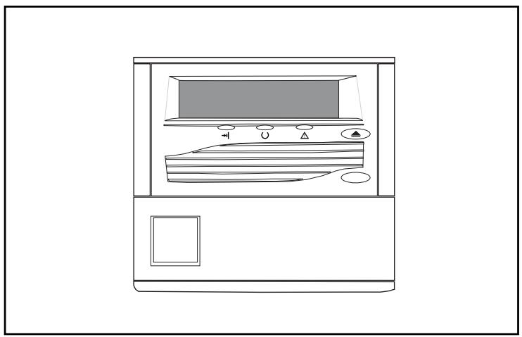 HP STORAGEWORKS SDLT 220 TAPE DRIVE - Voyants et boutons du panneau avant - 1