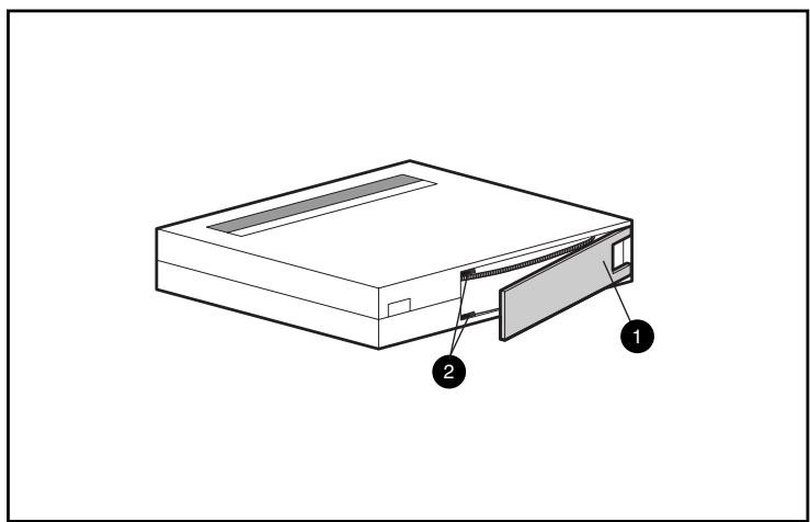 HP STORAGEWORKS SDLT 320 TAPE DRIVE - Manipulation et stockage des cartouches - 1