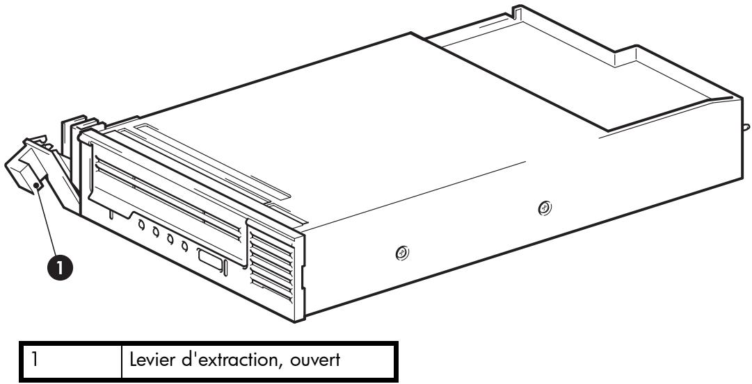 HP STORAGEWORKS ULTRIUM 920 TAPE DRIVE - Installation du lecteur - 1