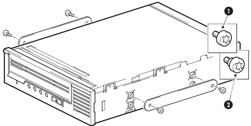 HP STORAGEWORKS ULTRIUM 920 TAPE DRIVE - Vis de montage - 1