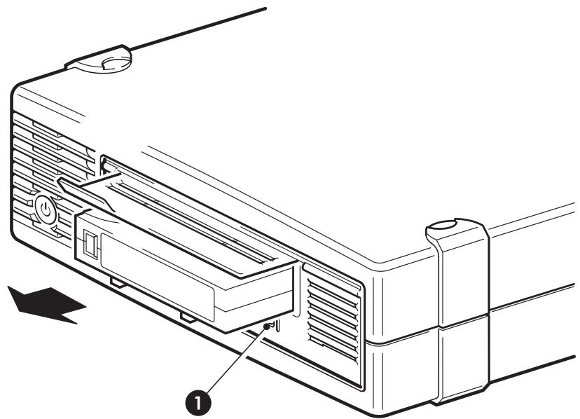 HP STORAGEWORKS ULTRIUM 920 TAPE DRIVE - Insertion de cartouches - 2
