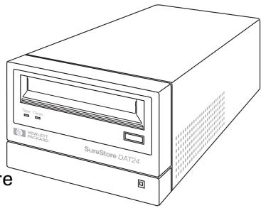 HP SURESTORE 5000 TAPE DRIVE - Avant de commencer : vérifiez le contenu de la boîte - 1