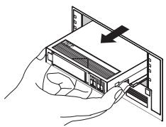 HP SURESTORE DLT 40 TAPE DRIVE - Pour décharger une cartouche : - 5