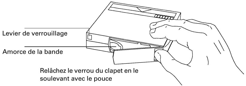 HP SURESTORE DLT 80 TAPE DRIVE - Inspection des cartouches avant chargement et après déchargement - 1